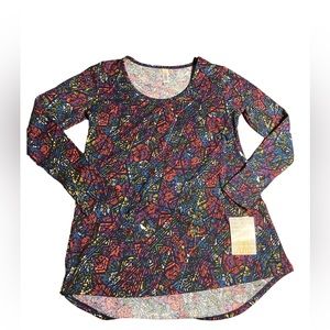 🍂 NWT LuLaRoe Floral Long-Sleeve Top